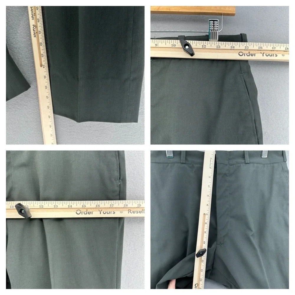VTG US Army Uniform Suit Set Coat Pants‎ Tie 36th Infantry 40L 33R Vietnam USA